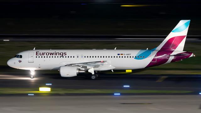 D-ABDT:Airbus A320-200:Eurowings